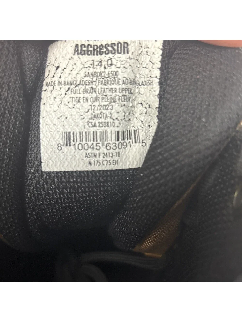 Aggressor Mens 6
